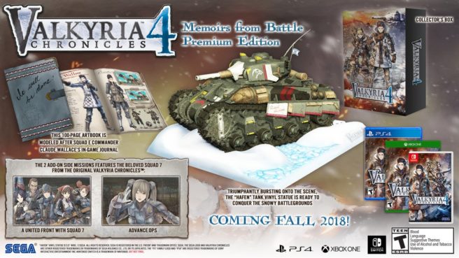 Valkyria Chronicles 4 - Memoirs from Battle Premium Edition