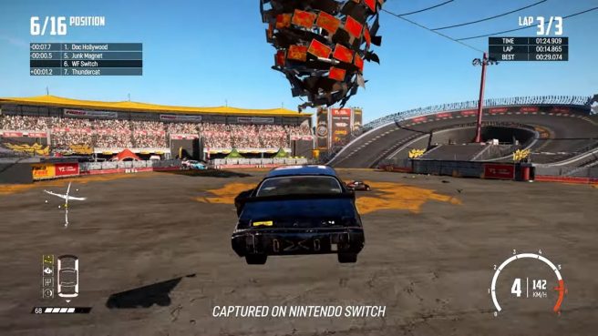 wreckfest Switch gameplay trailer