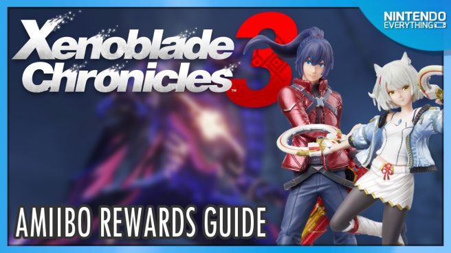 xenoblade chronicles 3 amiibo rewards