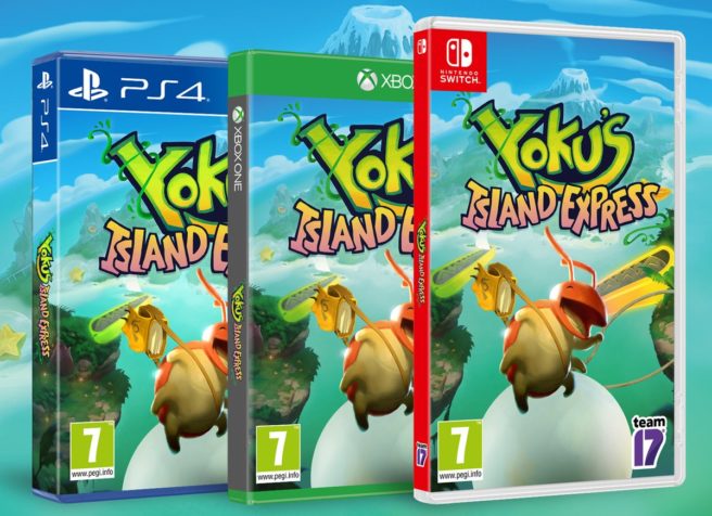 Yoku's Island Express boxart